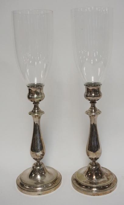 PR OF CHRISTOFLE SILVERPLATED CANDLETICKS (1 of 2)