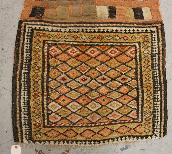 UNUSUAL ORIENTAL THROW RUG (1 of 1)