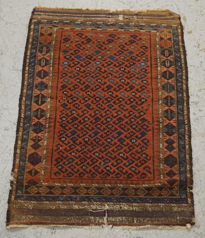 ORIENTAL THROW RUG (1 of 3)