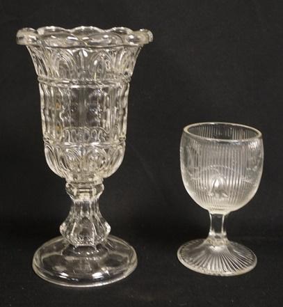 2 PC FLINT GLASS LOT (1 of 3)