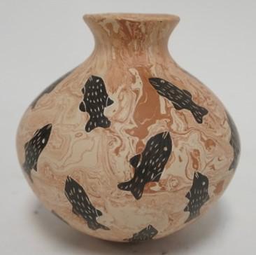 JOSE QUEZADA ART POTTERY VESSEL (1 of 4)