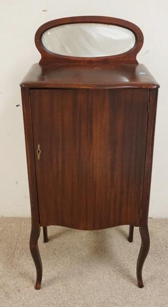 ANTIQUE MAHOGANY SHEET MUSIC STAND: ANTIQUE MAHOGANY SHEET MUSIC STAND 20 IN X 13 IN X 27 1/2 IN