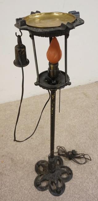 CAST IRON SMOKING STAND (1 of 3)