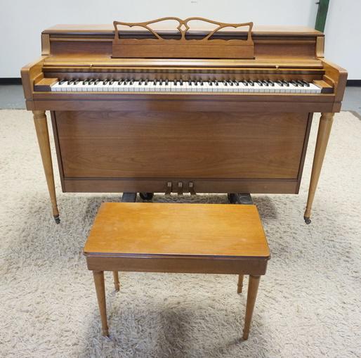 WURLITZER PIANO & BENCH (1 of 2)