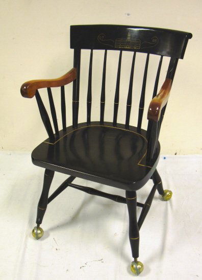 97: NICHOLS & STONE DARTMOUTH COLLEGE ARM CHAIR; HAS IM