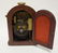 ARCH TOP BRACKET CLOCK WITH CHIME - 3