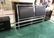 5 PC BLACK LACQUER AND CHROME MODERN BEDROOM - 4