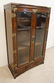 ASIAN DISPLAY CABINET WITH 2 GLASS DOORS - 2