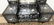 BLACK LACQUER VANITY WITH MOP INLAY AND TRIPLE MIRROR - 3