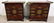 PAIR OF KOREAN SMALL CABINETS WITH BRASS TRIM - 2
