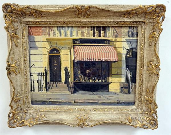 DAVID SHEPHEARD OIL ON CANVAS, THE OLD CLOCK SHOP (1 of 4)