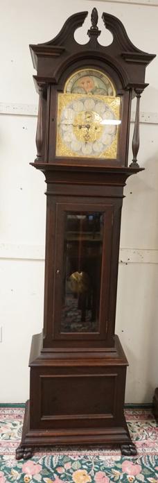 J.E CALDWELL & CO TALL CASE CLOCK (1 of 4)