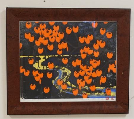 PENCIL SIGNED ASIAN LIM ED PRINT (1 of 3)