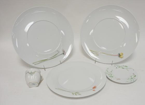 5 PC KPM DECORATED PORCELAIN (1 of 3)