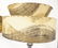 PR OF MID CENTURY MODERN CERAMIC LAMPS, ORIG. SHADES - 3