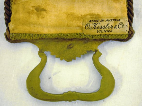 AUSTRIAN TAPESTRY BUTLER PULL; O. KESSLER & CO. V - 2
