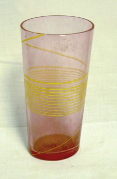 KOSTA BODA ART GLASS VASE, ARTIST SIGNED & NUMBER