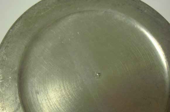 ART NOUVEAU PEWTER CHOCOLATE POT W/RELIEF FLORAL; - 3