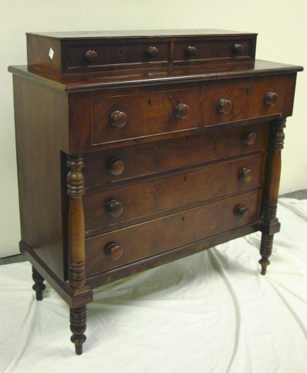 STEP BACK DRESSER ON TURNED FEET W/FULL COLUMN FR - 2