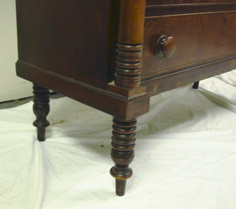 STEP BACK DRESSER ON TURNED FEET W/FULL COLUMN FR - 3