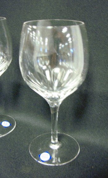 SET OF 12 LENOX RADIANCE 7 IN CUT CRYSTAL GOBLETS - 2