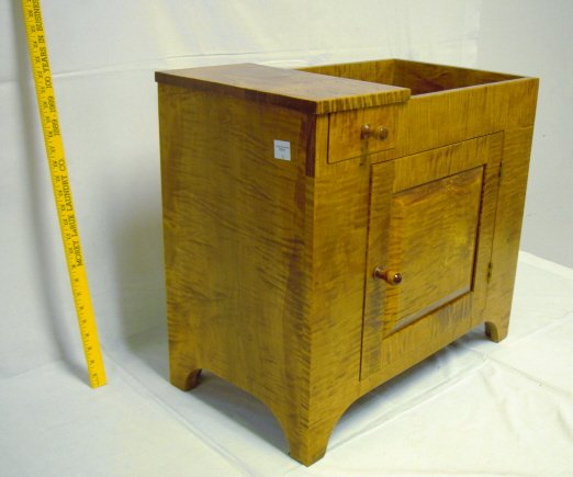 TIGER MAPLE MINIATURE DRY SINK BY WAYNE TIMPSON,  - 3