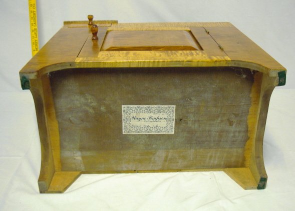 TIGER MAPLE MINIATURE DRY SINK BY WAYNE TIMPSON,  - 4