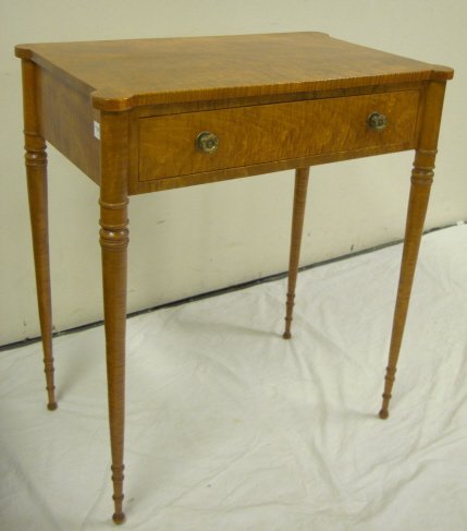 TIGER MAPLE ONE DRW DRESSING TABLE BY WAYNE TIMPS - 2