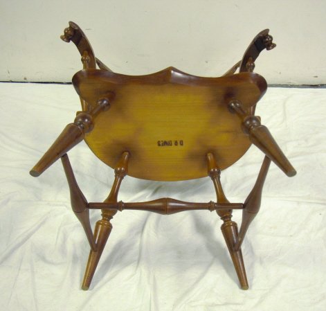 DR DIMES WINDSOR ARM CHAIR; 43 1/4 IN H, 28 IN W, - 4