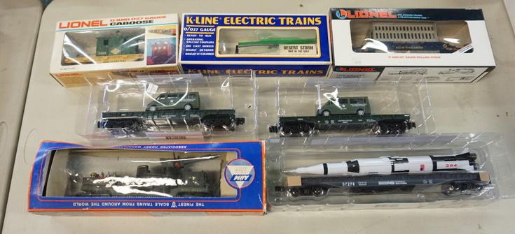 7 PC TRAIN CAR LOT (1 of 1)