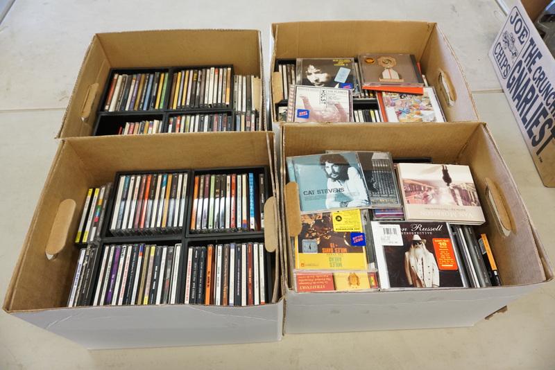 SELECTION OF CD'S-4 BOXES (1 of 1)