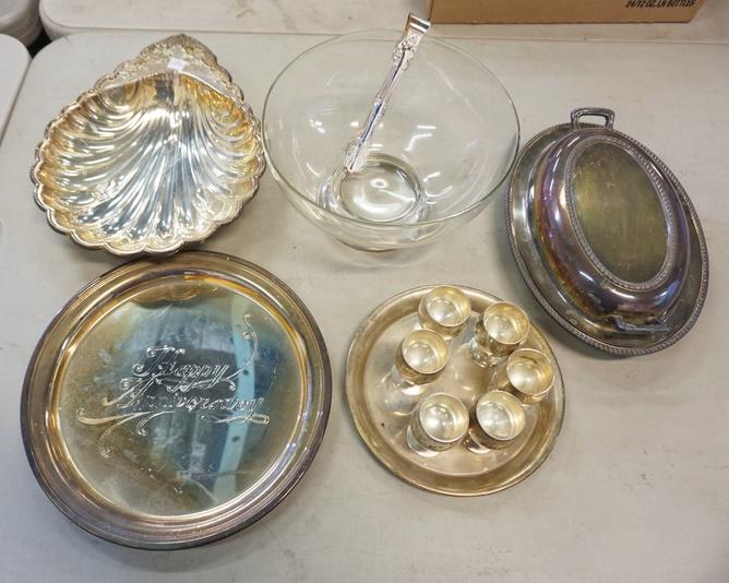 LOT W/SILVER PLATE (1 of 1)