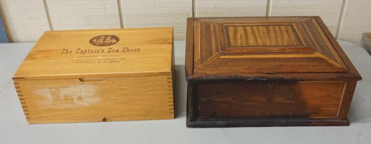 2 WOODEN BOXES (1 of 2)