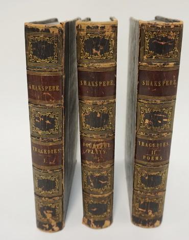 3 ILLUSTRATED VOLUMES OF SHAKESPEARE (1 of 2)