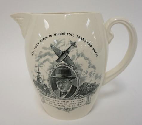 COPELAND SPODE PITCHER WINSTON CHURCHILL (1 of 3)