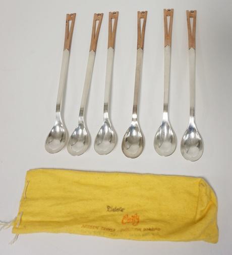 6 VICTORIA TAXCO LONG MID CENTURY MODERN MIXED METAL (1 of 4)