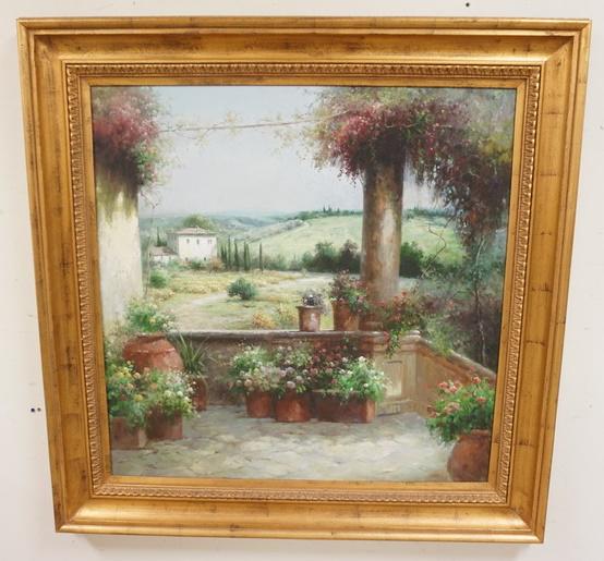 LARGE CONTEMPORARY ITALIAN LANDSCAPE (1 of 2)