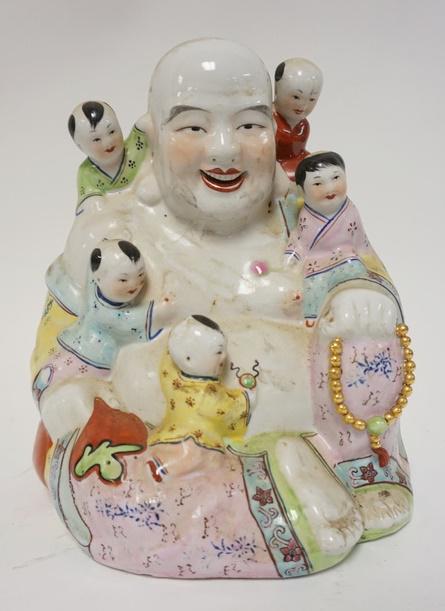 SMILING BUDDHA W/CHILDREN (1 of 2)