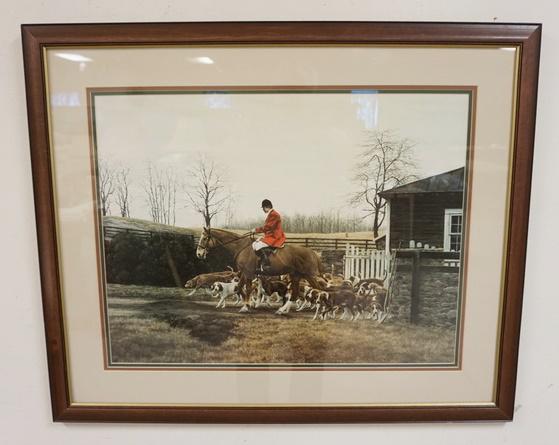 FRAMED HUNT PRINT (1 of 1)