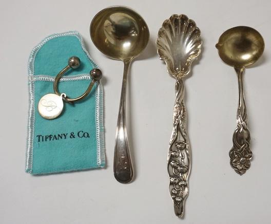 4 PC STERLING SILVER W/TIFFANY (1 of 2)