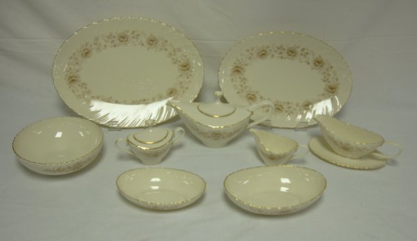 LENOX *COQUETTE* 81 PC DINNERWARE SET; COMPLETE SE