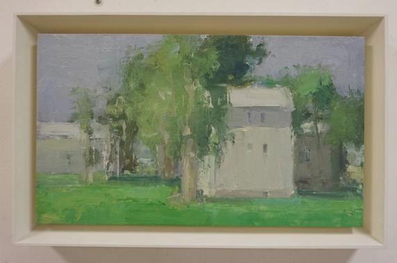 STUART SHILS PAINTING OIL ON PANEL (1 of 4)