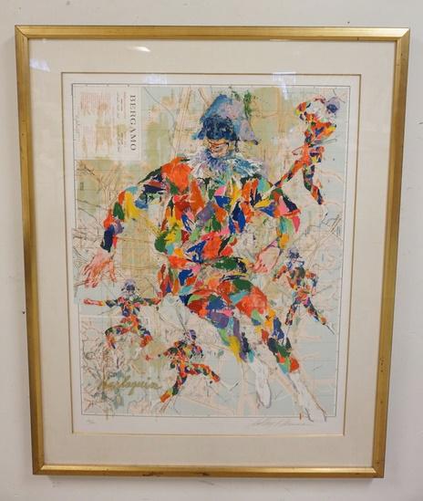 LEROY NEIMAN FRAMED SIGNED LITHOGRAPH (1 of 6)