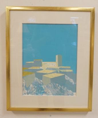 ROGER MUHL SIGNED & FRAMED LITHOGRAPH (1 of 6)