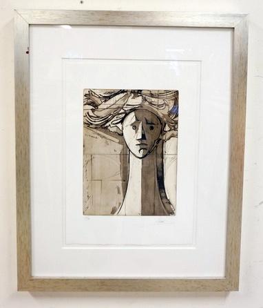 LEO KAHN LITHOGRAPH SIGNED (1 of 4)