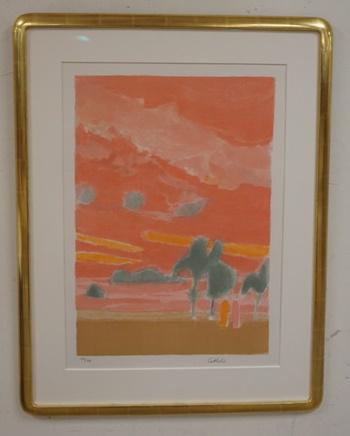 BERNARD CATHELIN SIGNED LITHOGRAPH (1 of 4)