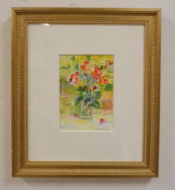 J. ALLIMANN WATER COLOR STILL LIFE (1 of 3)