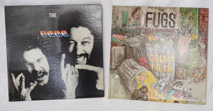 THE FUGS LOT OF 2 ALBUMS: LOT OF TWO THE FUGS ALBUMS; TENDERNESS (GATEFOLD) & GOLDEN FILTH BOTH ARE STEREO REPRISE