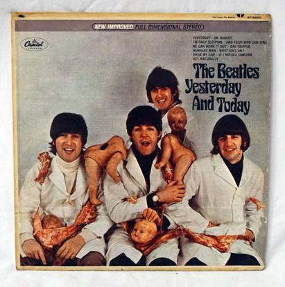 THE BEATLES YESTERDAY & TODAY W/ ORIGINAL *BUTCHER*: THE BEATLES YESTERDAY AND TODAY W/ ORIGINAL *BUTCHER* COVER, STEREO CAPITOL RECORDS ST 2553