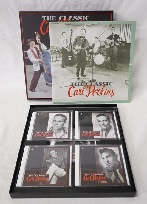 THE CLASSIC CARL PERKINS BOX SET: THE CLASSIC CARL PERKINS BOX SET. COMES WITH FIVE CDS & BOOK (BEAR FAMILY RECORDS)